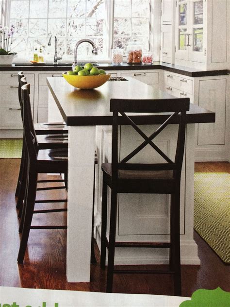 Small Kitchen Islands with Table Seating
