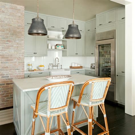 Small Kitchen Layouts with Island Seating
