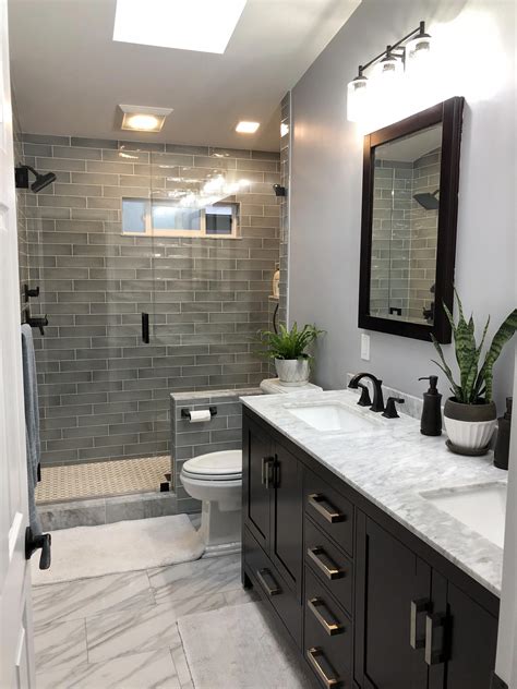 Small Master Bathroom Design Ideas Gray
