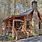 Small Rustic Log Cabin
