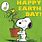Snoopy Earth Day