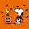 Snoopy Halloween Desktop