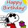 Snoopy Happy Birthday Wishes