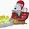 Snoopy Inflatable Christmas Decoration