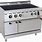 Solid Top Cooker Range and Oven