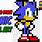 Sonic Adventure Pixel Art