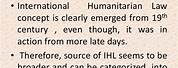 Sources of International Humanitarian Law