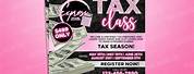 Spring Tax Flyers