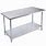 Stainless Steel Work Table with Shelves