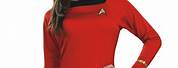 Star Trek Original Series Red Female Uniform