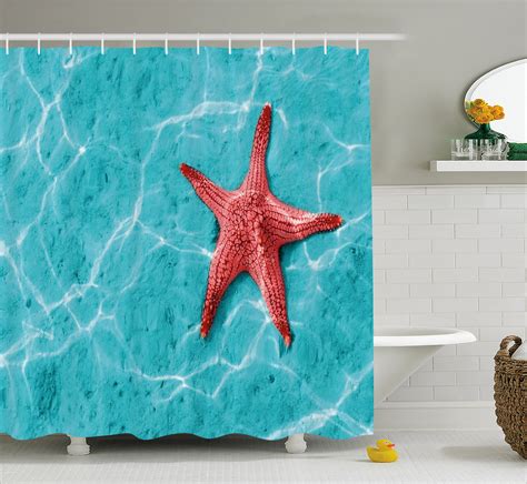 Starfish Shower Curtain