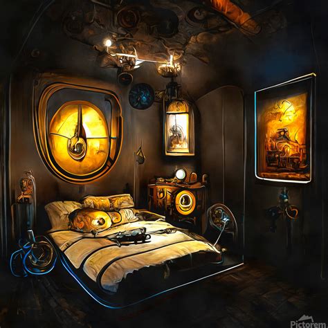 Steampunk Bedroom