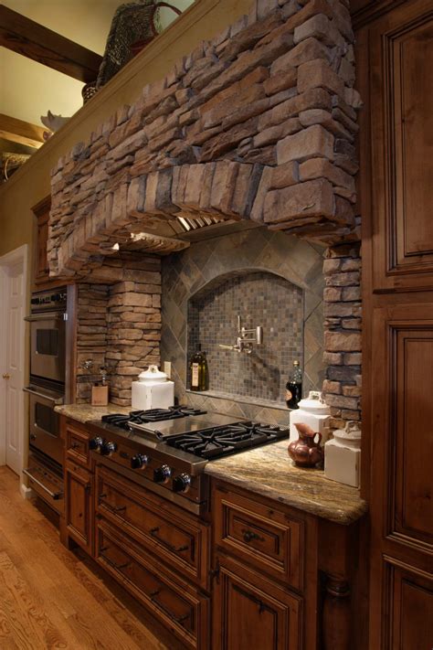 Stone Kitchen Interior