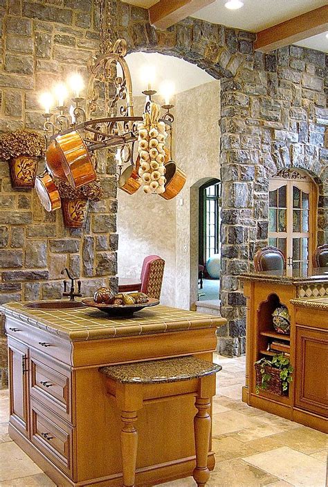 Stone Kitchen Wall