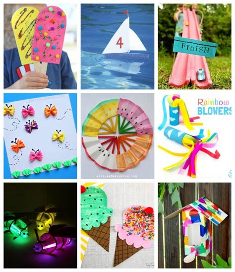 Summer Holiday Crafts for Kids