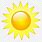 Sunny Day Weather Symbol