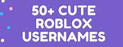 Super Cool Usernames for Roblox