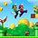 Super Mario Game Scenes