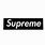 Supreme Box Logo Black