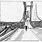 Tacoma Narrows Bridge Drawing