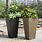 Tall Square Outdoor Planters