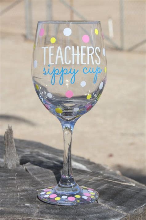 Teacher Wine Glass Sippy Cup