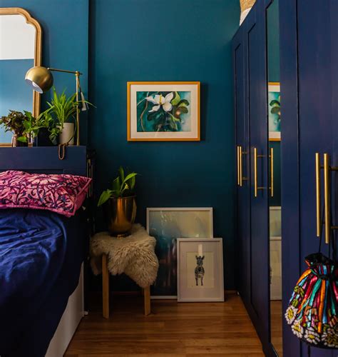 Teal Blue Bedroom