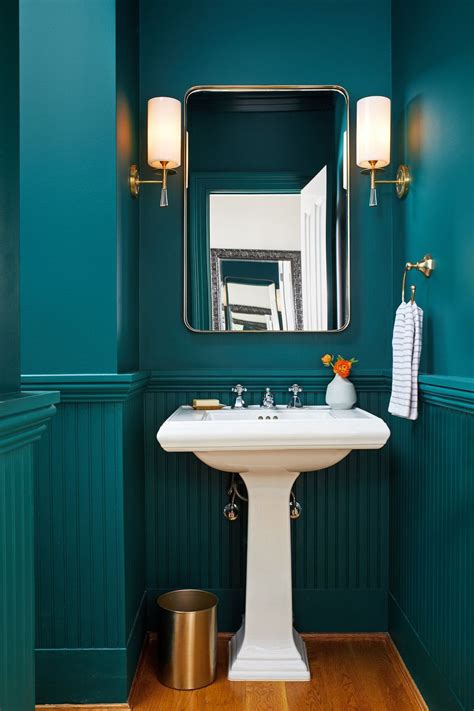 Teal Paint Colors for Bathroom