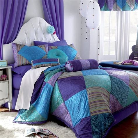 Teal and Purple Girl Bedrooms