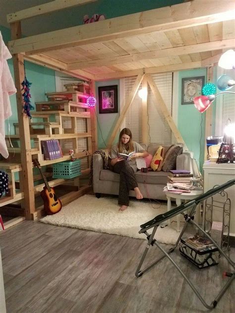 Teen Girl Bedroom Loft Ideas