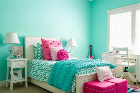 Teen Girl Bedroom Turquoise