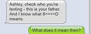 Texting Dad Jokes