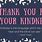 Thank You Kindness Quotes