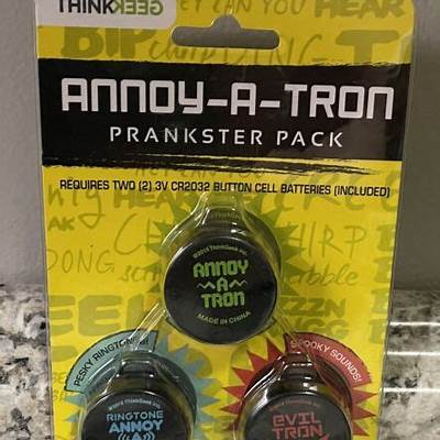 THINKGEEK ANNOY-A-TRON PRANKSTER Pack 3 Pk Annoyatron, Ringtone & Eviltron  $21.95 - PicClick