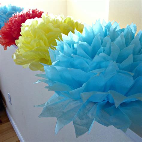 Tissue Paper Decorations DIY