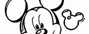 Toddler Coloring Pages Mickey