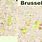 Tourist Map of Brussels