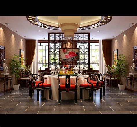 Traditional Chinese Dining Room