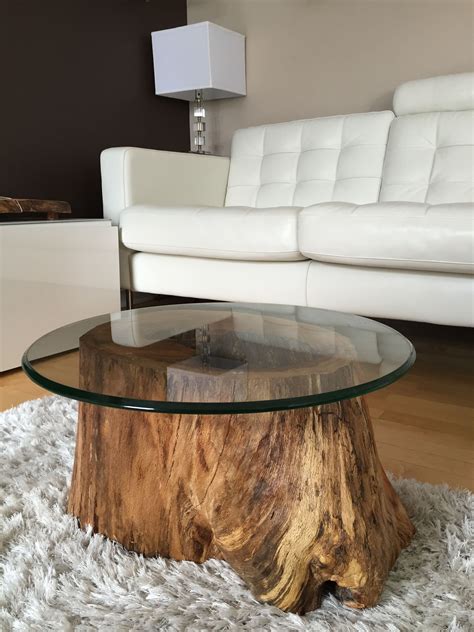 Tree Log Coffee Table