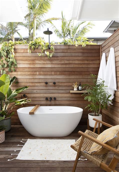 Tropical Style Bathrooms