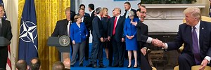 Trump Pic at Nato