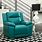 Turquoise Recliner