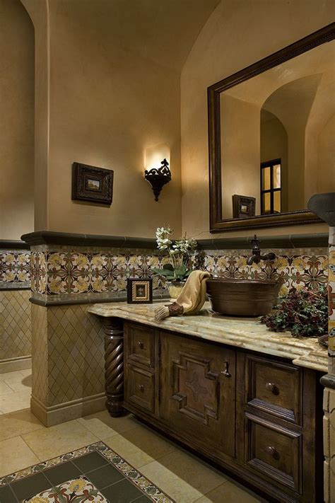 Tuscan Bathroom Sinks