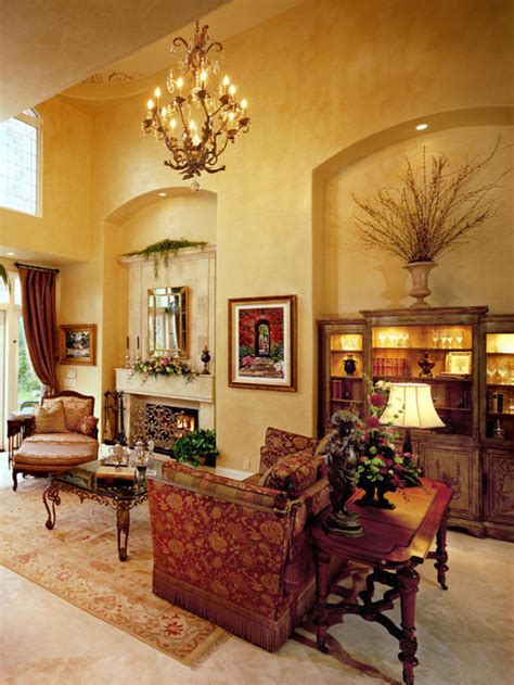 Tuscan Family Room Decorating Ideas