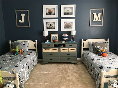 Twin Boys Bedroom