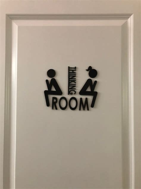 Unique Bathroom Signs