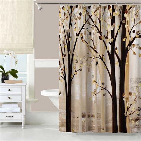 Unique Fabric Shower Curtains