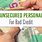 Unsecured Personal Loans Bad Credit