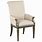 Upholstered Dining Room Chairs with Arms