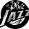 Utah Jazz Logo Black and White